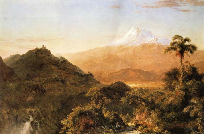Frederick Edwin Church Sudamerikanische Landschaft Norge oil painting art